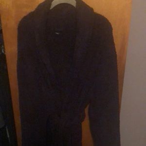 Barefoot Dreams Cozy Chic Robe in Deep Purple